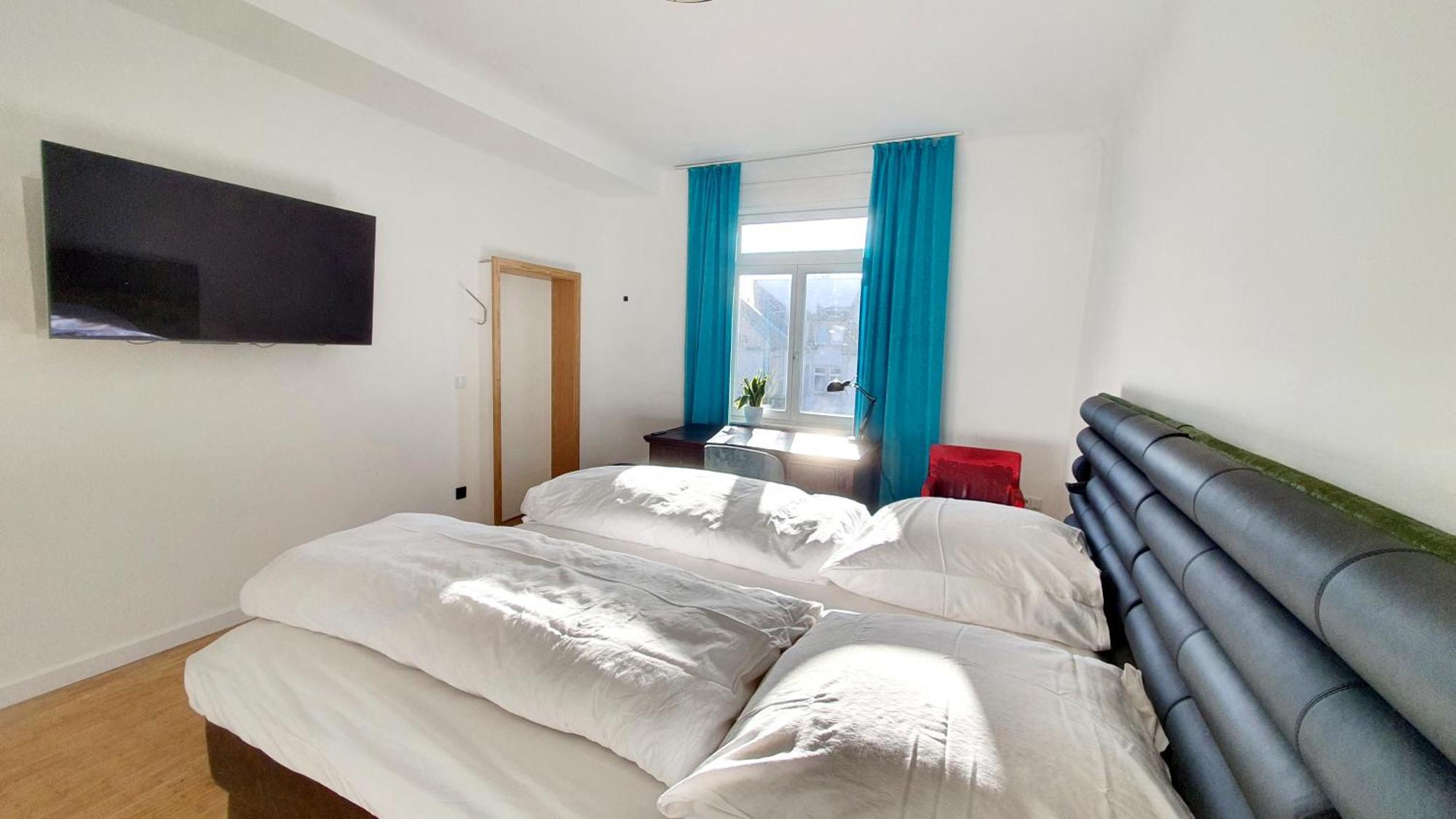 Helles Zimmer Mit Kingsize-Bett MHG Extérieur photo